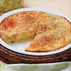 Skinny Crab Quiche