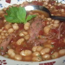 Slow Cooker Calico Bean Soup