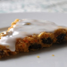 Carrot Cake Scones With Cream Cheese Icing