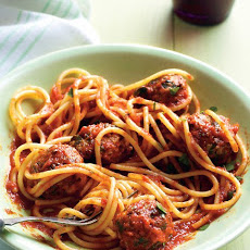 Sriracha Marinara and Meatballs