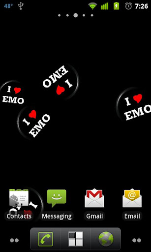 I Heart Emo Live Wallpaper