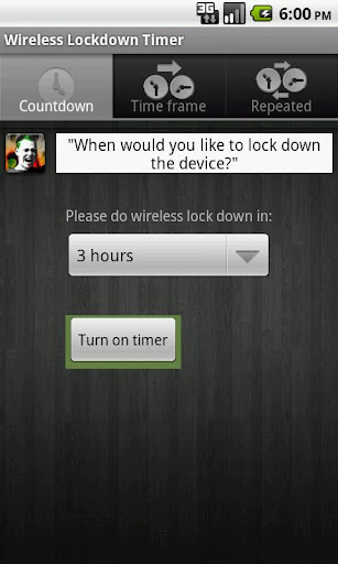 Wireless Lockdown Timer Free