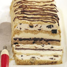 Cherry Ice Cream Cake Recipe