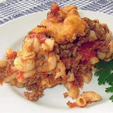 Chile Macaroni Con Queso Style