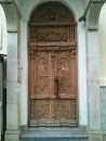 Carved Old Door
