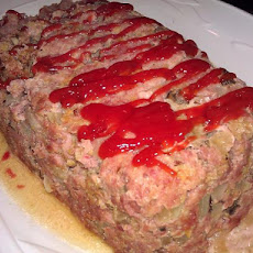 Ham and Mushroom Meat Loaf