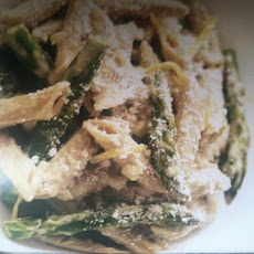 Jaw Droppingly Delicious Asparagus Penne (Rachael Ray)