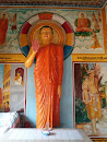 Standing Buddha Statue At Shri Buddhasingharamaya. Makuluwa