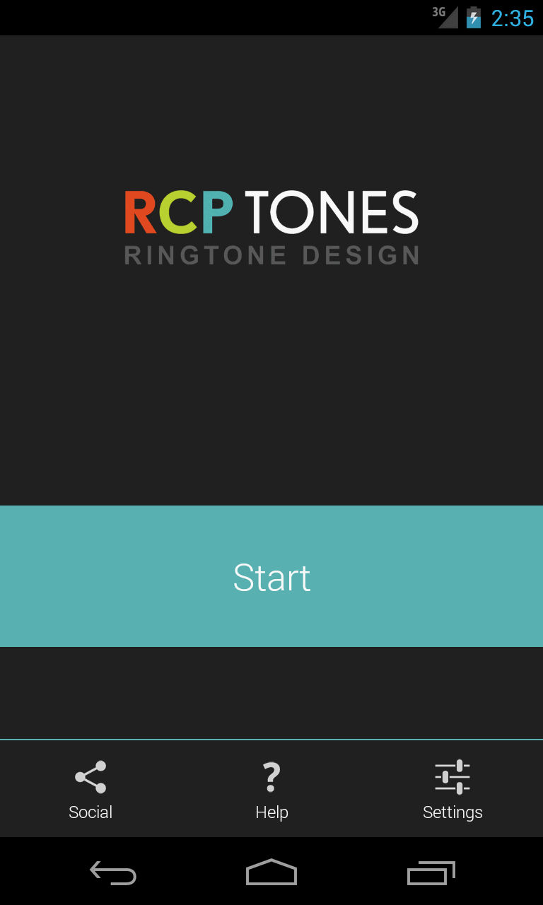 Android application Ringtones Complete screenshort