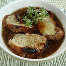 French Onion Soup With Cider