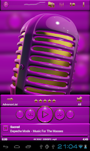 How to mod gold pink poweramp skin 3.02 apk for android