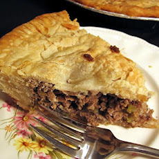 Tourtiere (French Canadian Meat Pie) - Dairy Free