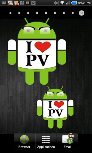 Droid I Love PV doo-dad