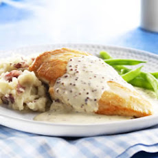 Creamy PHILLY Mustard Chicken
