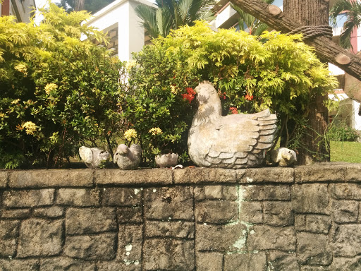 Chicken Statues 