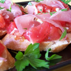Spanish Tomato Bread With Jamón Serrano