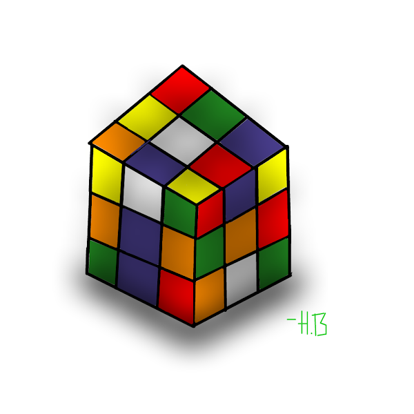 Rubix Cube » drawings » SketchPort