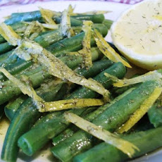 Lemon Dill Green Beans