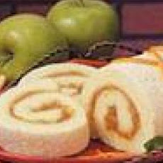 Orange Sponge Cake Roll