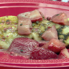 Strawberry Rhubarb Zinfandel Crepes