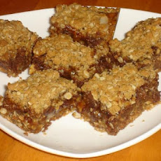 Chocolate Toffee Almond Squares