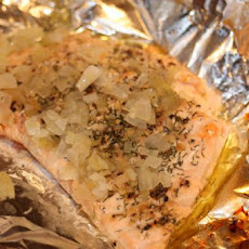Baked Lemon-Pepper Salmon