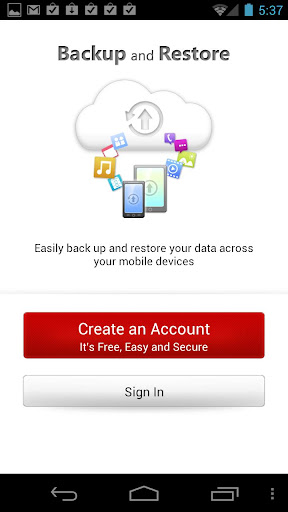 backup-and-restore-beta for android screenshot