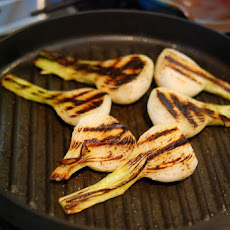 Grilled Spring Green Onions
