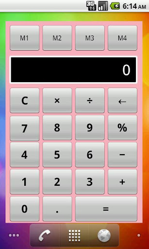 Calculator Widget Lite