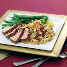 Roast Pork With Fennel & Cran-orange Rice