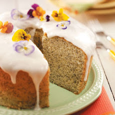 Poppy Seed Chiffon Cake Recipe