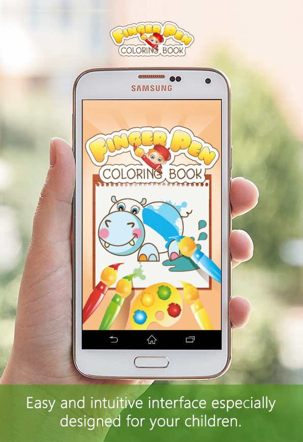 Android application Coloring book FingerPen  screenshort