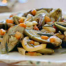 Olive Oil-Braised Artichokes and Soffrito