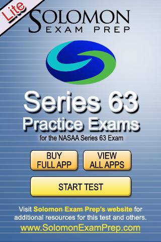 Series 63 Practice Exams Lite