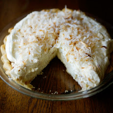 Toasted Coconut Cream Pie and a Shabby Apple Giveaway **closed**