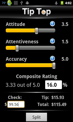 Tip Top Tip Calculator