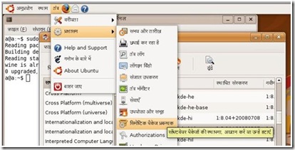 package installation in Ubuntu by graphical package manager synaptic2 (Small)