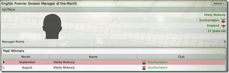 FM08, I'm the best manager of the month :)