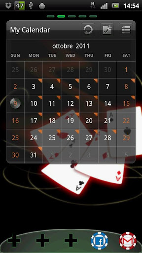 【免費個人化App】Poker Chip Go Launcher Theme-APP點子