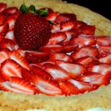 Deni's Strawberry Cheese Pie