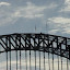Can you see the people on top? Closeup of Sydney Habour Bridge - View from Circular Quay