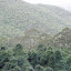 The valley below