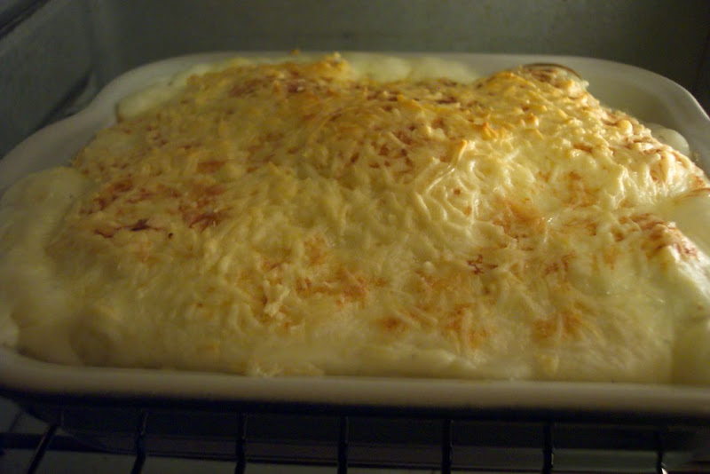 puerros con bechamel