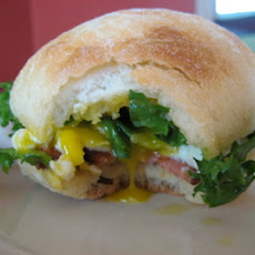 Poached Egg & Bacon Sandwich