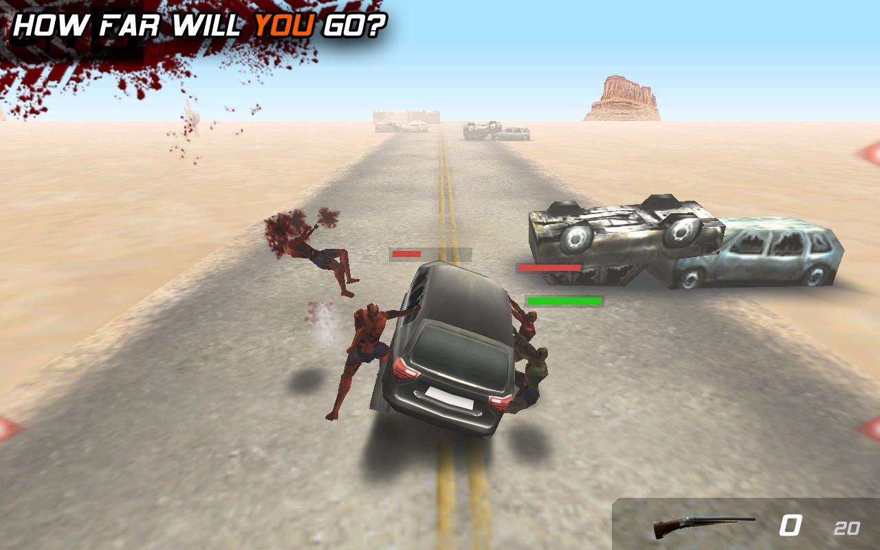 Android application Zombie Highway screenshort