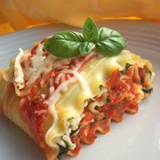 Tofu-Stuffed Lasagna Rolls