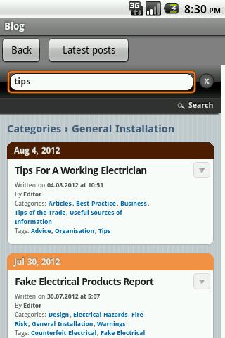 【免費社交App】Electrician's Blog-APP點子