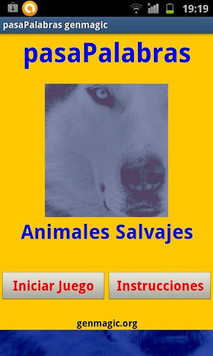 Pasapalabras animales salvajes