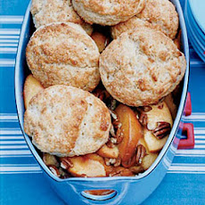 Buttermilk-Biscuit Peach Cobbler