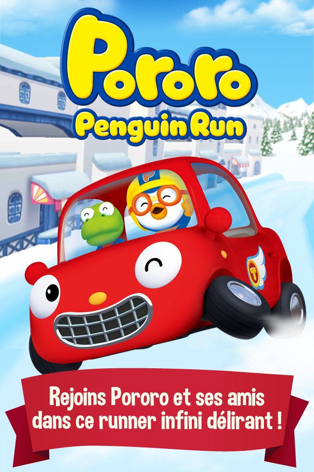 Android application Pororo Penguin Run screenshort